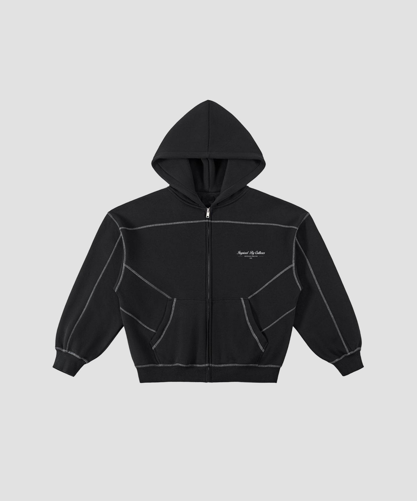 Offdada Original tracksuit Boxy Fleece Zip Hoodie