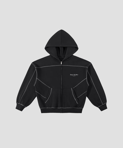 Offdada Original tracksuit Boxy Fleece Zip Hoodie