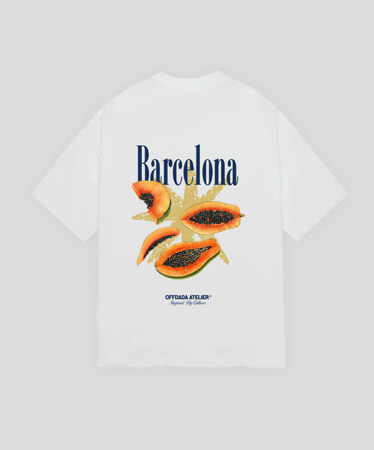 BARCELONA TEE WHITE