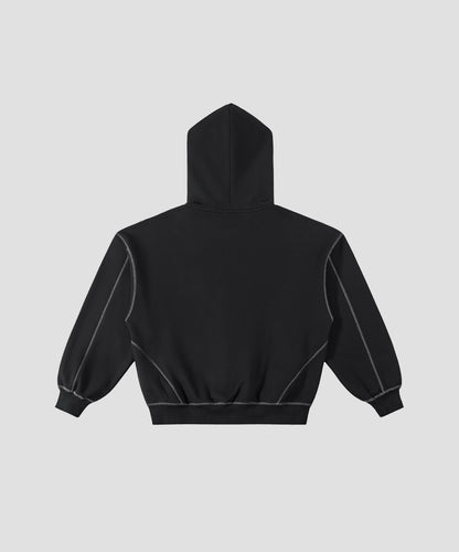 Offdada Original tracksuit Boxy Fleece Zip Hoodie