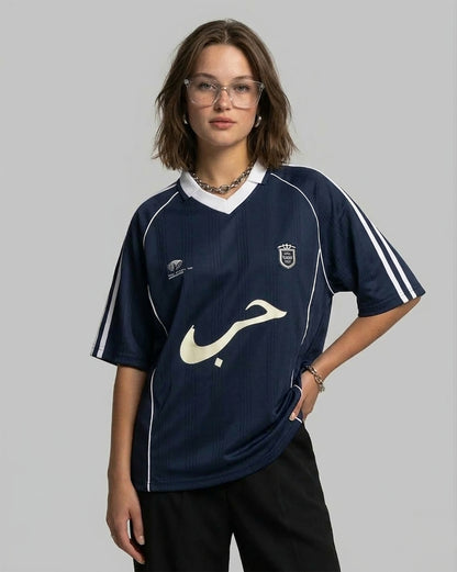 LIMITED EDITION HUBB X LOVE JERSEY NAVY BLUE