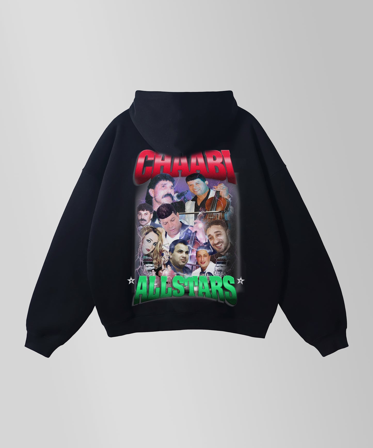 CHAABI ALLSTARS LIMITED HEAVY HOODIE BLACK