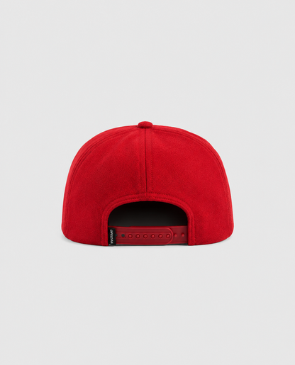 Hubb love limited cap wool cherry red