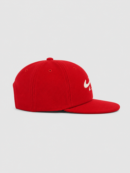 Hubb love limited cap wool cherry red