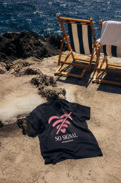 OFFDADA NO SIGNAL BLACK TEE