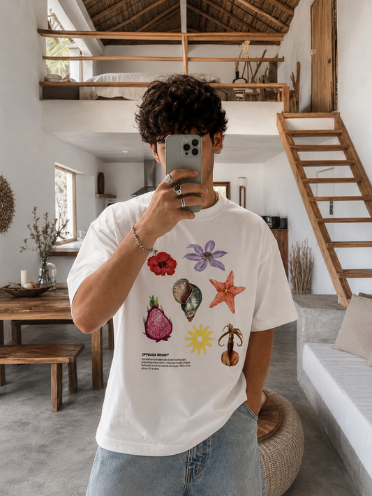 VERANO TEE WHITE LOOSE