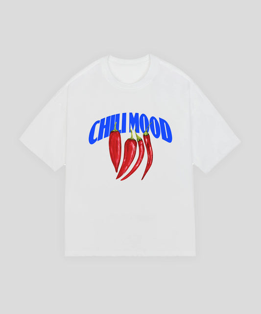 CHILI MOOD TEE WHITE