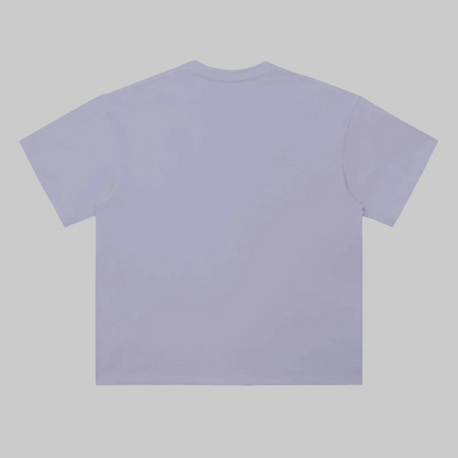 HUBB LOVE ARABIC LEO TEE IN PURPLE