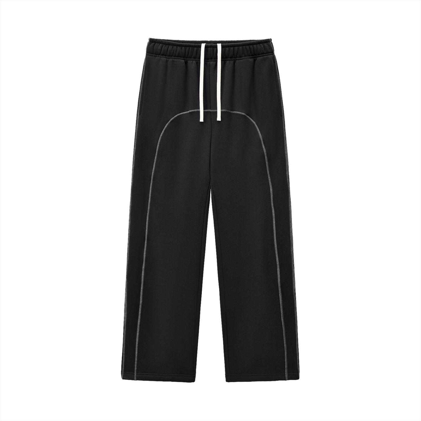 Offdada Tracksuit Contrast-Stitched Fleece Sweatpants