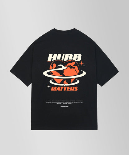 HUBB UNIVERSAL TEE BLACK - OFFDADA BRAND