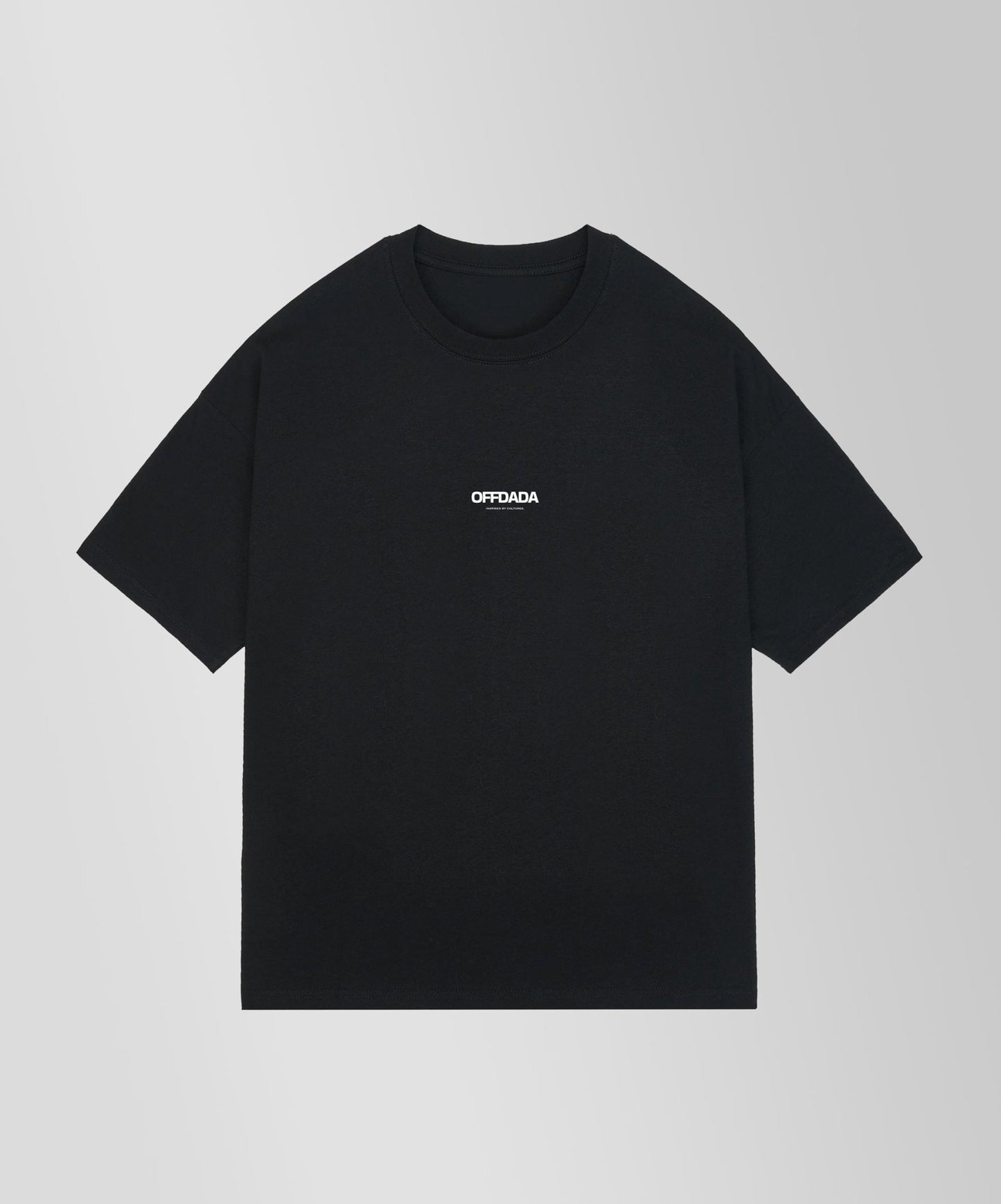 HUBB/LOVE Matters - Oversize 280gsm unisex T - shirt in Black - OFFDADA BRAND