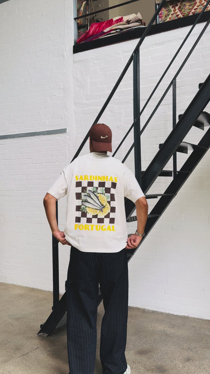 SARDINHAS PORTUGAL TEE WHITE