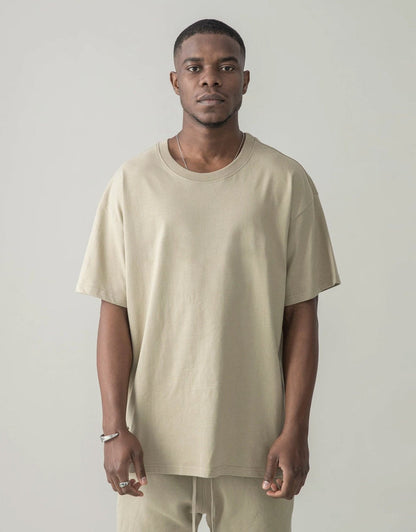 BLANK Unisex Oversized T-shirt in Camel, Characoal gray & Black - Offdada Store