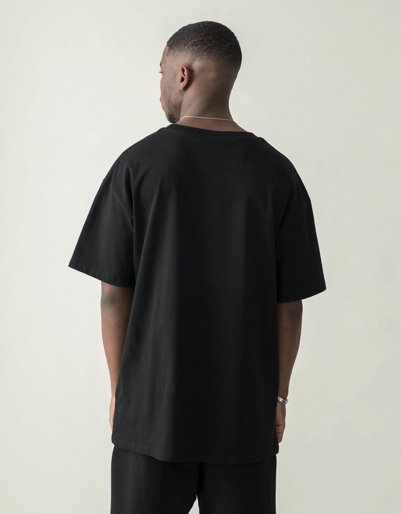 BLANK Unisex Oversized T-shirt in Camel, Characoal gray & Black - Offdada Store