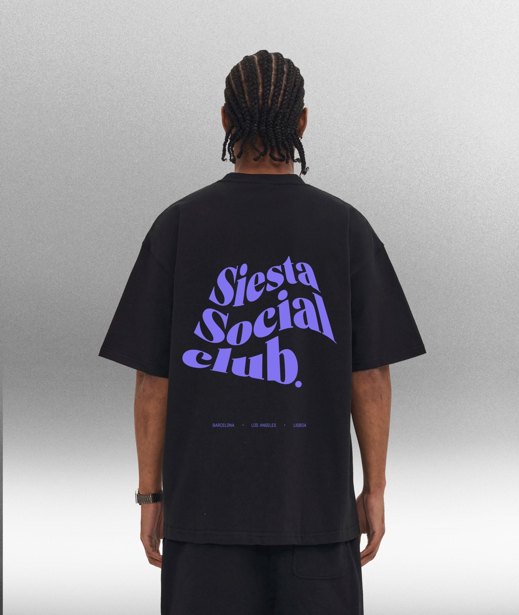 SIESTA SOCIAL CLUB - Oversize 280gsm Unisex T-Shirt - Offdada Store