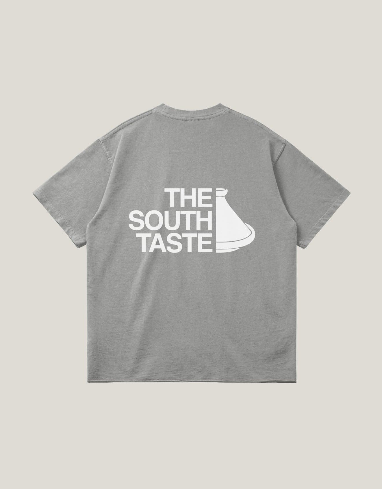 THE SOUTH TASTE - 260GSM Unisex Faded Raw Hem T-shirt - Offdada Store